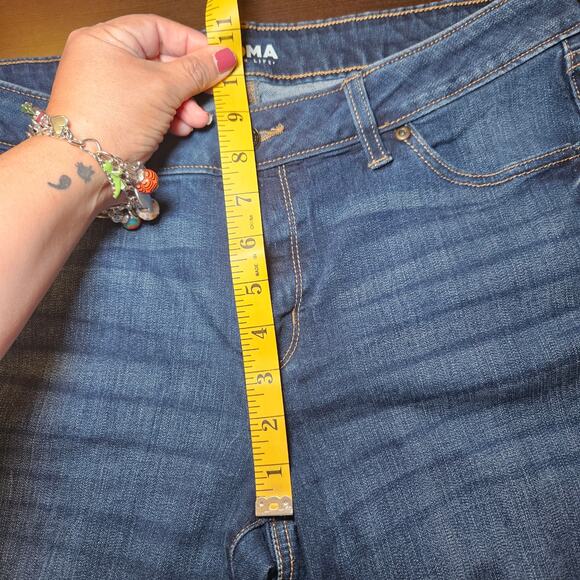 Sonoma Jeans Women’s Size 12 Dark Wash Bootcut Denim Comfort Stretch Casual - Picture 9 of 12